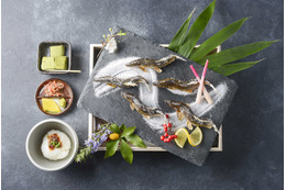 天然鮎5匹の塩焼きを一度に食べ比べ！岐阜・郡上の専門店が完全予約制の特別御膳を販売