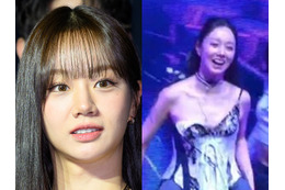ポロリ寸前!?アイドル出身の韓国女優、ファンの前でダンス中に衣装ハプニング発生