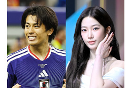 日本代表のW杯ゴールがLE SSERAFIMに飛び火？　中村敬斗とカズハの“妄想兄妹説”、海外で458万表示のワケ