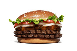 バーガーキング、夏限定「BBQステーキワッパー」19日より発売！牛バラステーキを豪快に重ねた新作