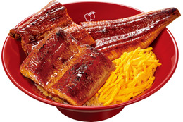 なか卯、うなぎ1本分まるごと使用！「豪快盛」8日より販売