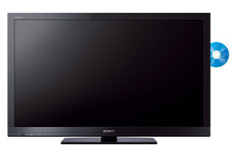ソニー、3D対応テレビにBD/HDD内蔵で録画機能を強化したオールインワンモデル
