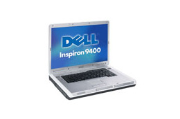 デル、CoreDuoと17型液晶搭載のハイエンドノートPC「Inspiron 9400」
