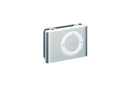 「iPod shuffle」の新モデルはアルミボディーでクリップ型