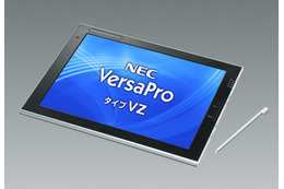 NEC、Windows 7 ProfessionalとデュアルコアCPU搭載の12.1型タブレットPC
