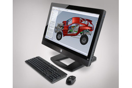日本HP、初の液晶一体型などワークステーション4機種……フルHD超え高画質の27型液晶搭載