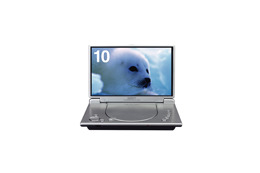 長瀬産業、10型/7型ワイドのデジタル液晶パネルを採用したポータブルDVDプレーヤー