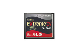 サンディスク、40MB/秒のプロ向けコンパクトフラッシュ「Extreme IV」の2GB/4GBモデル