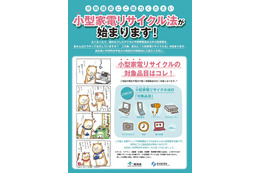 「小型家電リサイクル法」がスタート……デジカメ、ゲーム機、携帯端末が対象