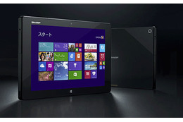 シャープ製タブレットに「ウイルスバスター クラウド」を標準搭載