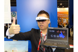 【MWC 2014 Vol.67（動画）】大阪発のウェアラブルOS「mirama」……新感覚のジェスチャー操作に関心集まる