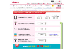 ドコモの新料金プラン、事前予約120万件を突破