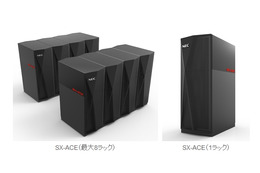 NEC、ベクトル型スパコン「SX-ACE」を東北大学や大阪大学から受注