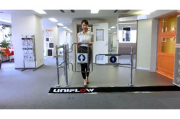 防犯効果の高い商業施設向け入退場ゲート「パイプゲート」～ユニフローが発売