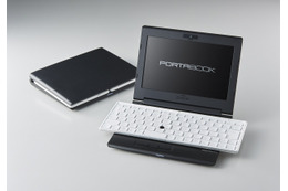 キングジムがPC市場参入で、8型ノートPC発表……折りたたみ式キーボード搭載