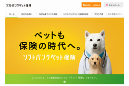 ソフトバンク、請求手続き不要の「ペット保険」を開始