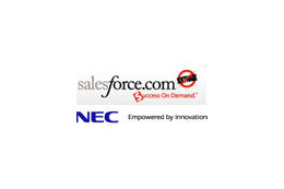 NECとSalesforce、VARパートナー契約を締結し、CRMなどの独自SaaS型アプリケーションを提供
