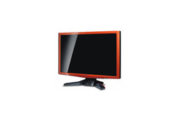 エイサー、オレンジ色の24V型ワイド液晶ディスプレイ