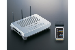 バッファロー、最大108Mbpsの無線LAN製品「AirStation MIMO」を発売