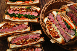 ボリュームたっぷりの肉サンド味わえる「ミートサンドハウス」大阪1号店がオープン