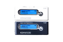 ケンウッド、1Gバイトのフラッシュメモリプレーヤー「M1GA3」