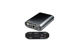 PCの映像と音声信号をUSB/LAN/ネットワークからHDMI信号に変換可能なコンバータ