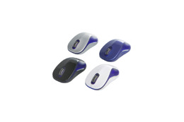 バッファローコクヨ、ガラスやカーペットの上で使えるBlue LEDマウスの無線モデルなど