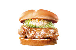 ロッテリア、明日よりチキンがサクサクジューシーな『竜田バーガー』発売開始！