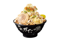 伝説のすた丼屋、クリスマス特別メニュー“モンスター丼”を販売！ニンニク・背脂・肉マシマシマシな一杯