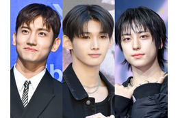 東方神起・チャンミン、&TEAM・JO×タキと仲良くピース！ほっこり“先輩後輩SHOT”に注目【PHOTO】