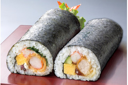 さぼてん、「ごちかつ恵方巻」節分限定で登場！ヒレかつと海老フライの2種類を販売