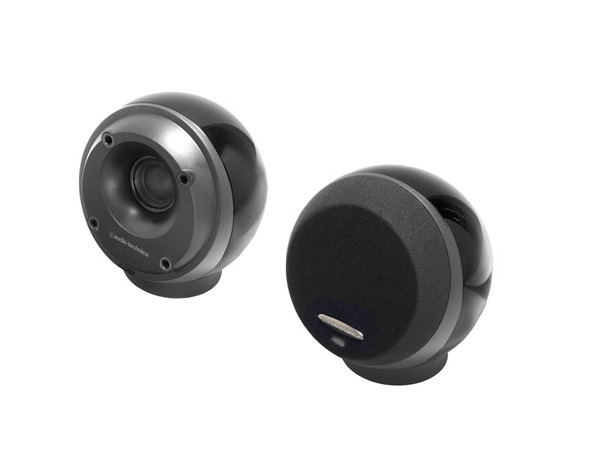 AT-SP161i　アクティブスピーカー　アップル　iPhon オーディオテクニカ、iPhone・iPod用スピーカー「AT-SP161i」と