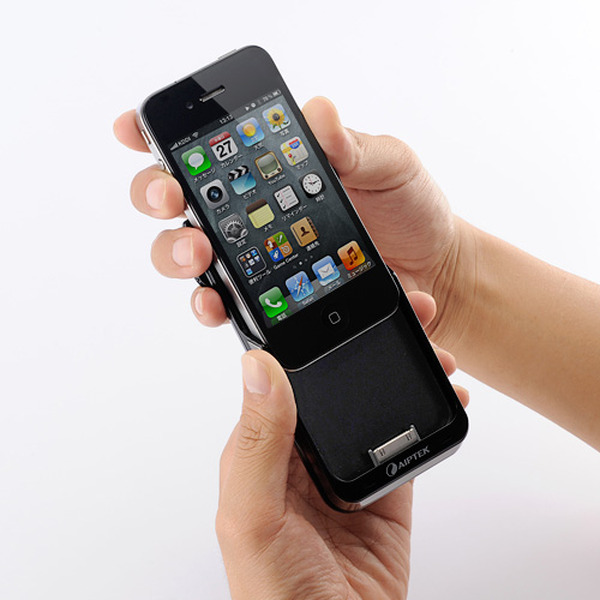 Iphone 4s 4の補助バッテリやプロジェクターにも使える多機能ケース 2枚目の写真 画像 Rbb Today