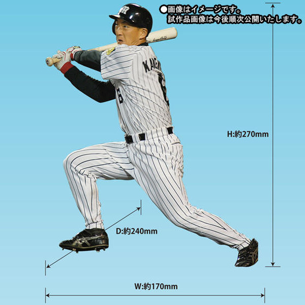 金本知憲選手が1 6サイズでフィギュア化 Rbb Today