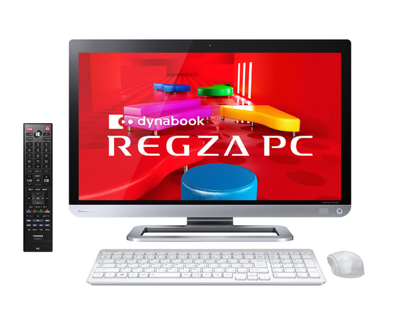 東芝、2013年夏モデルの液晶一体型PC「dynabook REGZA PC」3機種……TV1秒起動やジェスチャー機能搭載 | RBB TODAY