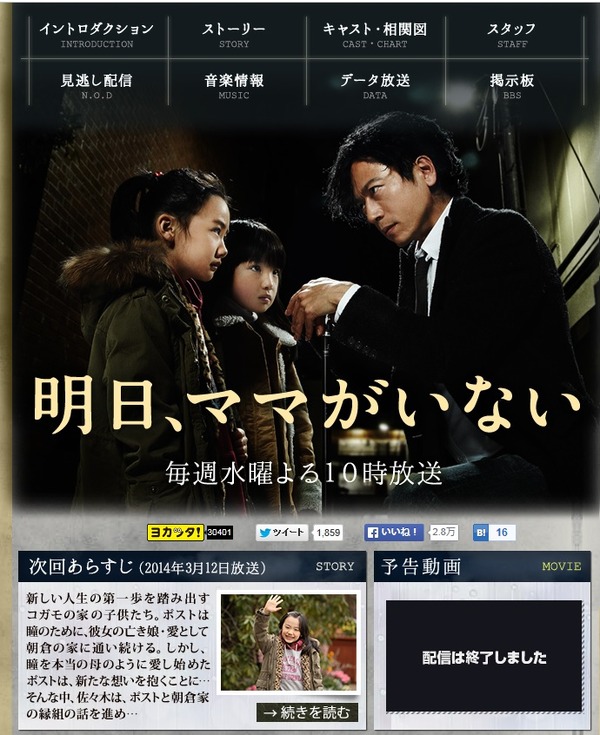 明日ママ 最終回に疑問の声 最後まで見て とはなんだったのか Rbb Today