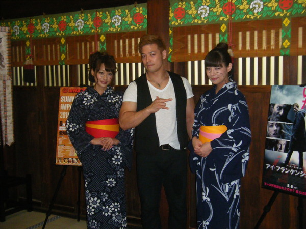 潮崎豪 浴衣のフランケンガールズにドキドキ Rbb Today