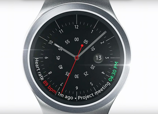 サムスン、円形スマートウォッチ「Gear S2」を発表