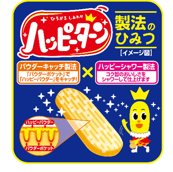 ハッピーターン 4年ぶりにリニューアル発売 2枚目の写真 画像 Rbb Today