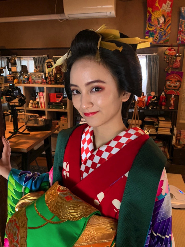 岡田結実 花魁姿公開 意外にもお着物があったかいのじゃ Rbb Today