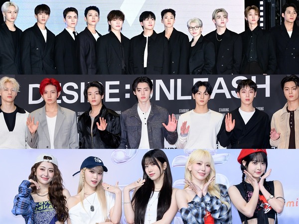 SEVENTEEN、ENHYPEN、LE SSERAFIMが快挙！2025年上半期の全米CD