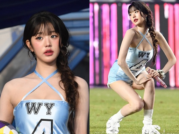 太ももの98％があらわに…IVE・ウォニョン、“密着ミニワンピ”に改良した