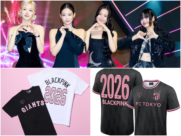 BLACKPINK ジス　トレカ　東京ドーム BLACKPINK、東京ドーム公演記念！読売ジャイアンツ・FC東京とのコラボ