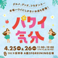 ハワイの気分を満喫できるイベント『ハワイ気分』　
