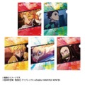 5種類のオリジナルクリアファイル©吾峠呼世晴／集英社・アニプレックス・ufotable ©KAKIYASU HONTEN