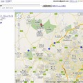 スタークフォンテン、スワートクランズ、クロムドライおよび周辺地域の人類化石遺跡群（Googleマップ）