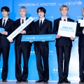 TXT、世界中の子供たちの心の健康を応援！スーツ姿の好青年たちがユニセフとキャンペーン展開