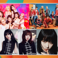 上段左から）西野カナfeat.NiziU、MAZZEL／下段左から）MEI（MIU、AYANE、TSUZUMI）、紫 今、森山直太朗（C）フジテレビジョン