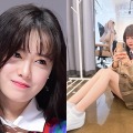 見えちゃいそうでハラハラ…韓国版『花男』女優、年齢不詳の制服姿を公開！美脚を堂々披露