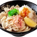 3種の爽快薬味で楽しむ「豚しゃぶうどん」